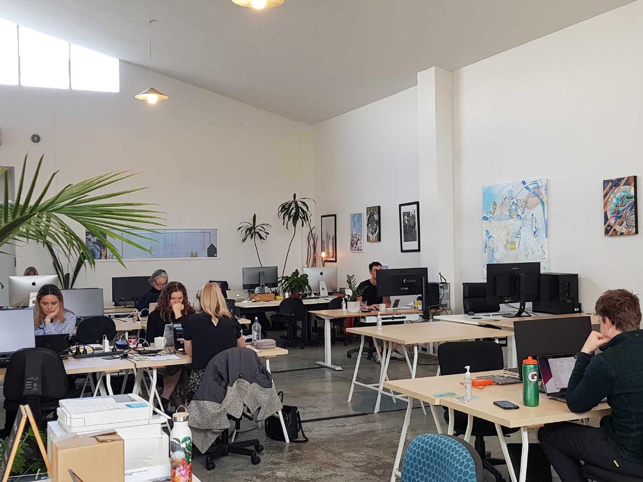The workshop co-working space (Auckland)
